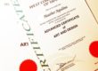 Photo of my Art & Design certificate